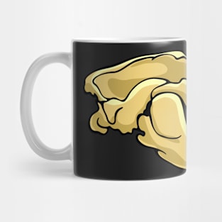 Ursus Spelaeus, Cave Bear Skull Illustration Mug